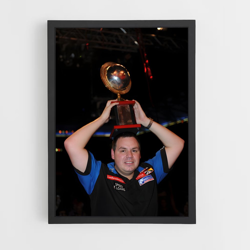 Poster Champion de la Victoire – affiche Fléchettes (vue 2)